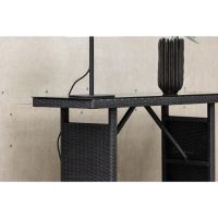 Haruto outdoor sidetable - 120 cm - zwart