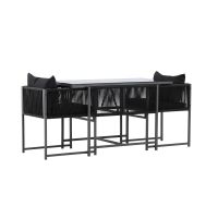 Svea Isabella balkonset - zwart