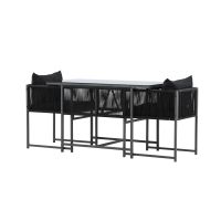 Svea Isabella balkonset - zwart