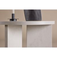 Amir ronde salontafel - ø55 cm - zilver