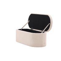 Ziva poef - 130 cm - off white