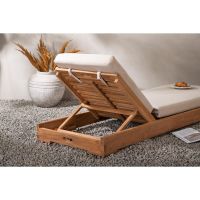 Sibel ligbed - teakhout