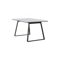 Ravo rechthoekige eettafel - 140 x 90 cm - marmer - wit