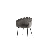 Mahlim eetkamerstoel - met armleuning - grijs