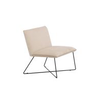 Svea Piva fauteuil - velvet - beige