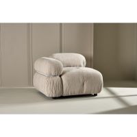 Giuliana zitgedeelte met zijkant rechts - beige