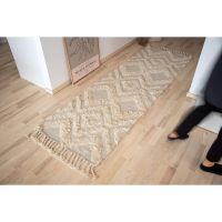 Svea Matteo vloerkleed - 80 x 250 cm - beige