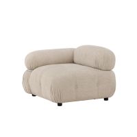 Giuliana zitgedeelte met zijkant rechts - beige