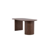 Niko ovale eettafel - 90 x 200 cm - mokka