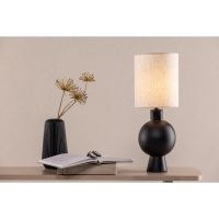 Svea Niva ronde tafellamp - beige