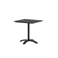 Svea Eduardo vierkante bistrotafel - 70 x 70 cm - zwart