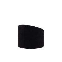 Nuko fauteuil - teddy - zwart