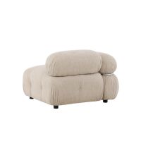 Giuliana zitgedeelte met zijkant rechts - beige