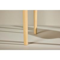 Fiorella ronde eettafel uitschuifbaar - ø110 cm - naturel
