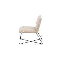 Svea Piva fauteuil - velvet - beige