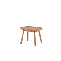 Deniz ovale bijzettafel - 40 x 60 cm - naturel