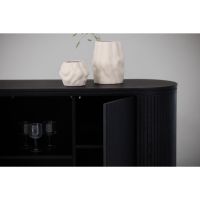 Siro dressoir - 160 cm - zwart