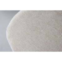Svea Nakamura fauteuil - rubberhout en stof - beige
