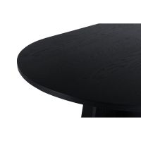 Liro deens ovale eettafel - 230 x 115 cm - zwart