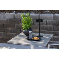 Svea Alina ronde bistrotafel - ø70 cm - teakhout - naturel