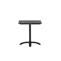 Svea Eduardo vierkante bistrotafel - 70 x 70 cm - zwart