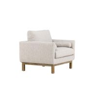 Nasser fauteuil - boucle - beige