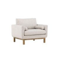 Nasser fauteuil - boucle - beige