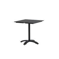 Svea Eduardo vierkante bistrotafel - 70 x 70 cm - zwart