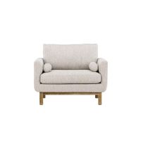 Nasser fauteuil - boucle - beige