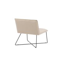 Svea Piva fauteuil - velvet - beige