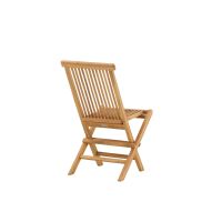 Khalid inklapbare - tuinstoel - teakhout - naturel
