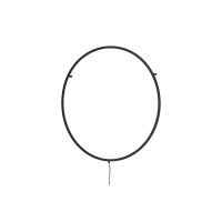 Mira ronde wandlamp - ø 100 cm - zwart