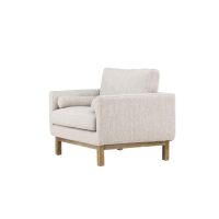 Nasser fauteuil - boucle - beige