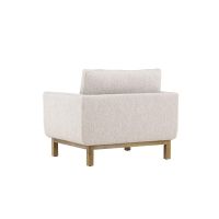 Nasser fauteuil - boucle - beige