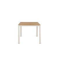 Mehmet tuintafel - 210 x 90 cm - beige/houtlook