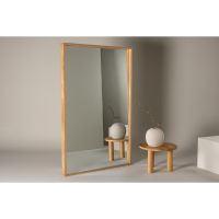 Loretta rechthoekige spiegel - 125 x 196 cm - naturel