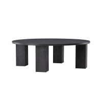 Elettra ronde salontafel - ø120 cm - zwart