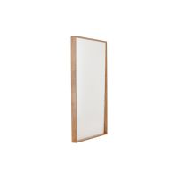 Loretta rechthoekige spiegel - 125 x 196 cm - naturel