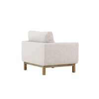 Nasser fauteuil - boucle - beige