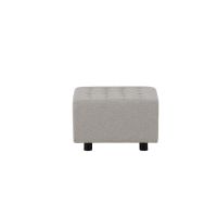 Svea Sol hocker - boucle - lichtgrijs