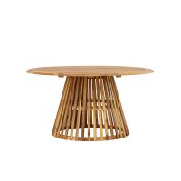Viktor ronde tuintafel - ø150 cm - naturel