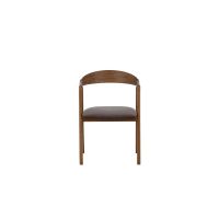 Zako eetkamerstoel - eiken & velvet