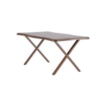 Malik organische eettafel - 180 x 90 cm - walnootlook