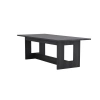 Hugo eettafel - 235 x 100 cm - zwart