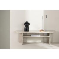 Carlo tv-meubel - 140 cm - marmerlook