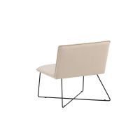Svea Piva fauteuil - velvet - beige