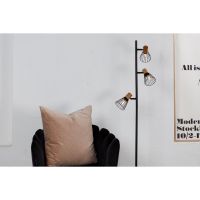 Tulum vloerlamp - 3-lamps - naturel