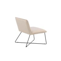 Svea Piva fauteuil - velvet - beige