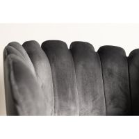 Mahlim eetkamerstoel - met armleuning - grijs