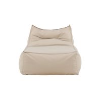 Livia loungepoef - stof - beige